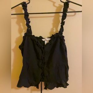 h&m black top